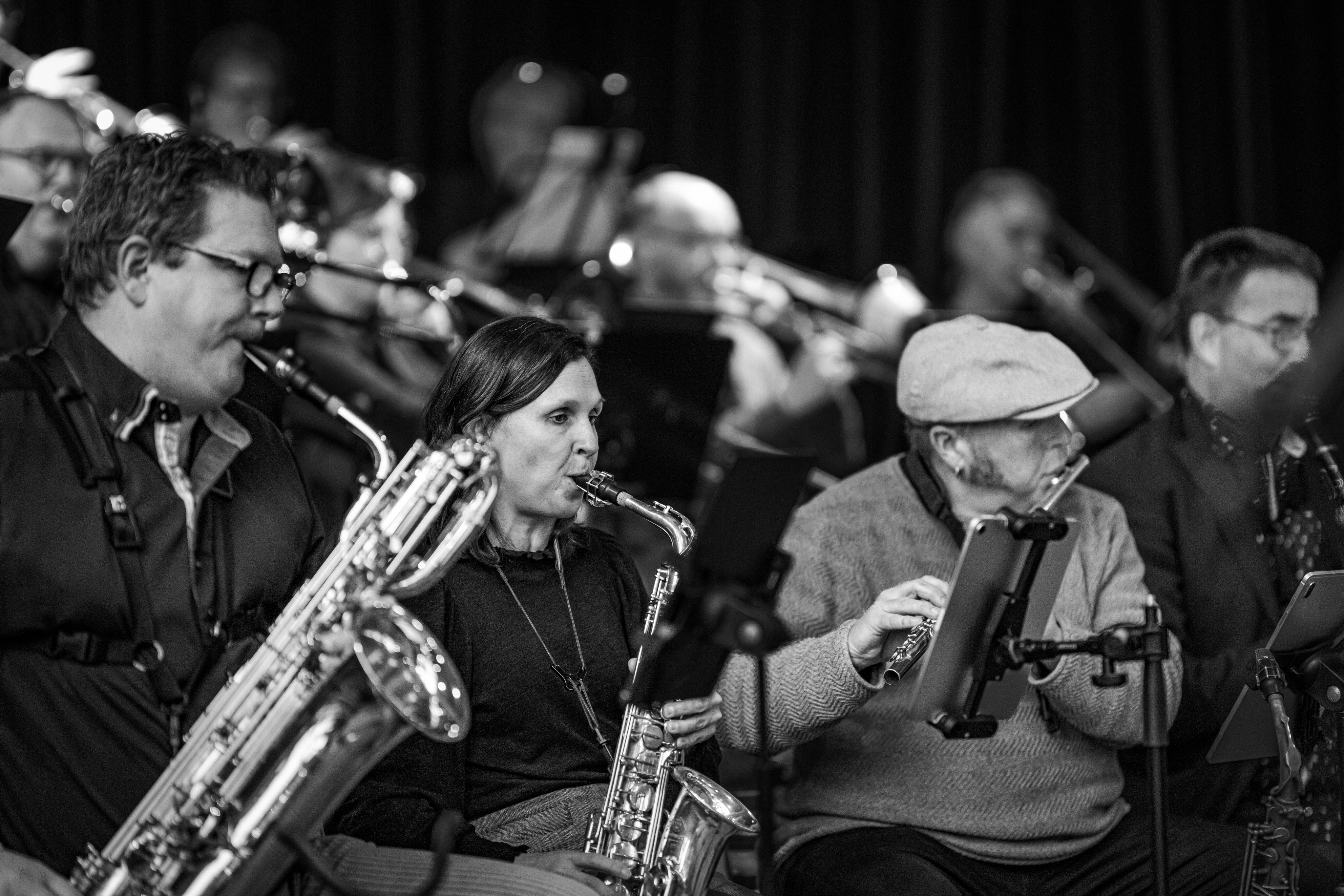 Stadsfabriek Alkmaar — 2024 01 06 Burn Brigade Big Band — 0003 — Foto 00151