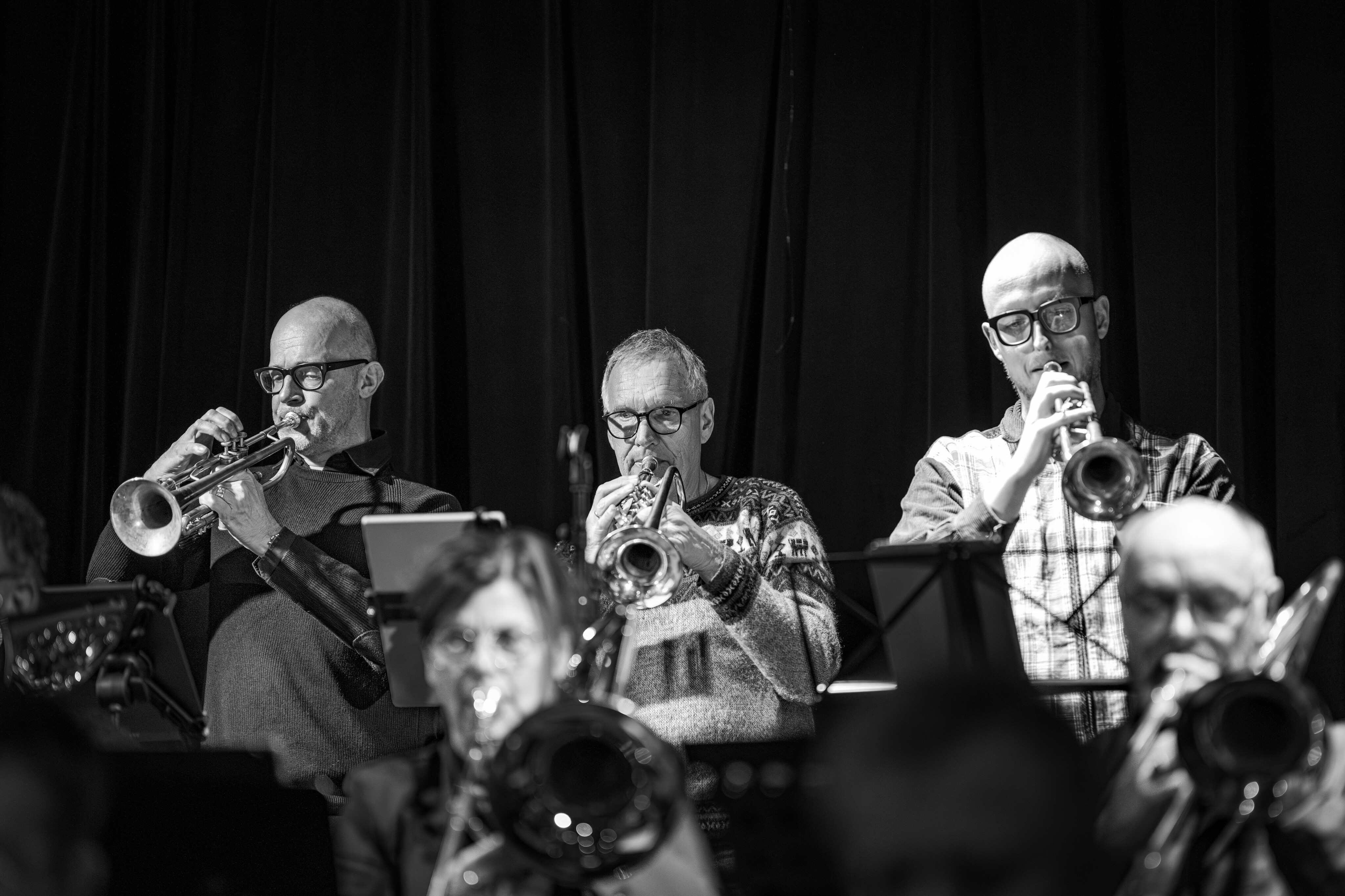Stadsfabriek Alkmaar — 2024 01 06 Burn Brigade Big Band — 0009 — Foto 00225
