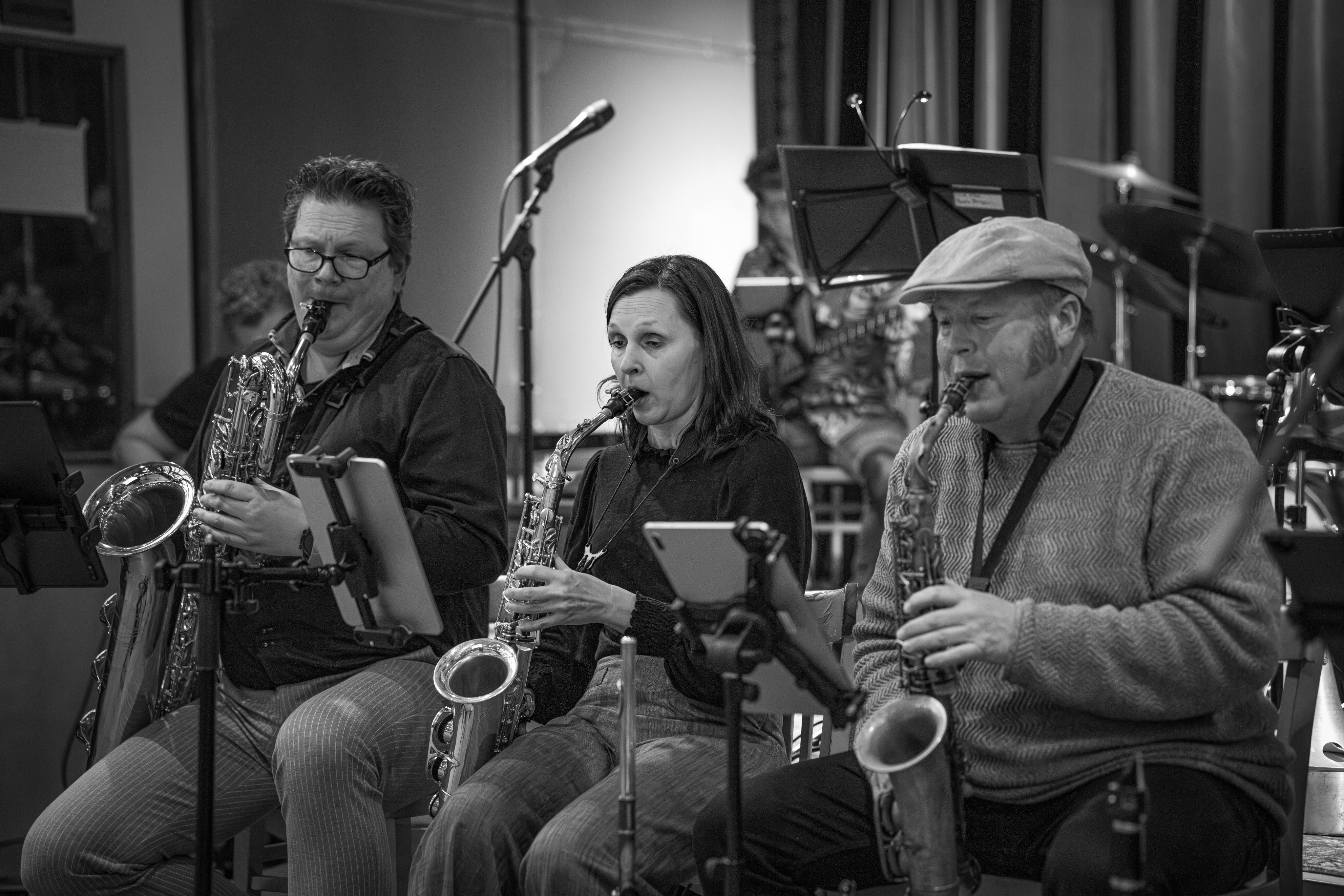 Stadsfabriek Alkmaar — 2024 01 06 Burn Brigade Big Band — 0015 — Foto 2710