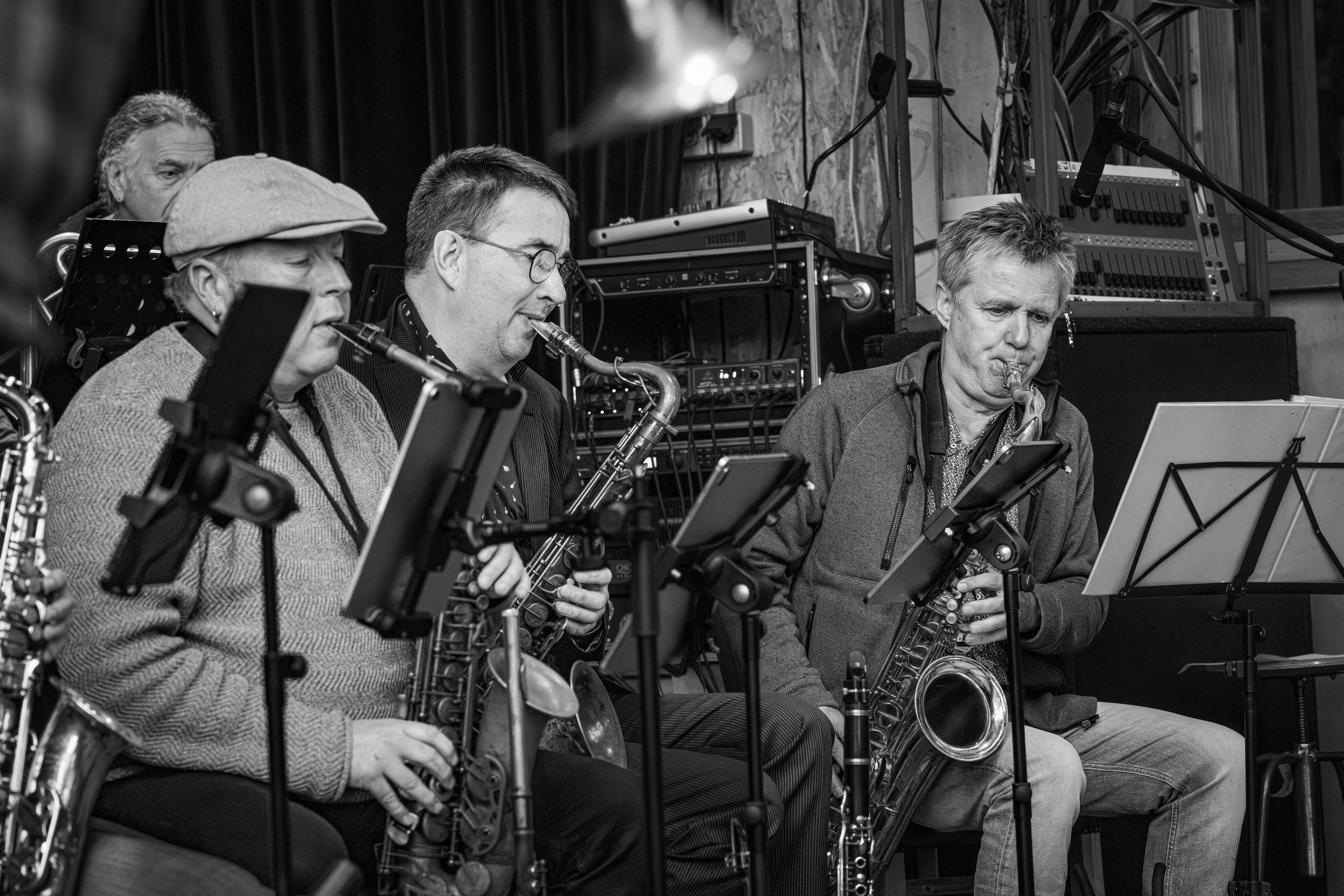 Stadsfabriek Alkmaar — 2024 01 06 Burn Brigade Big Band — 0018 — Foto 00125