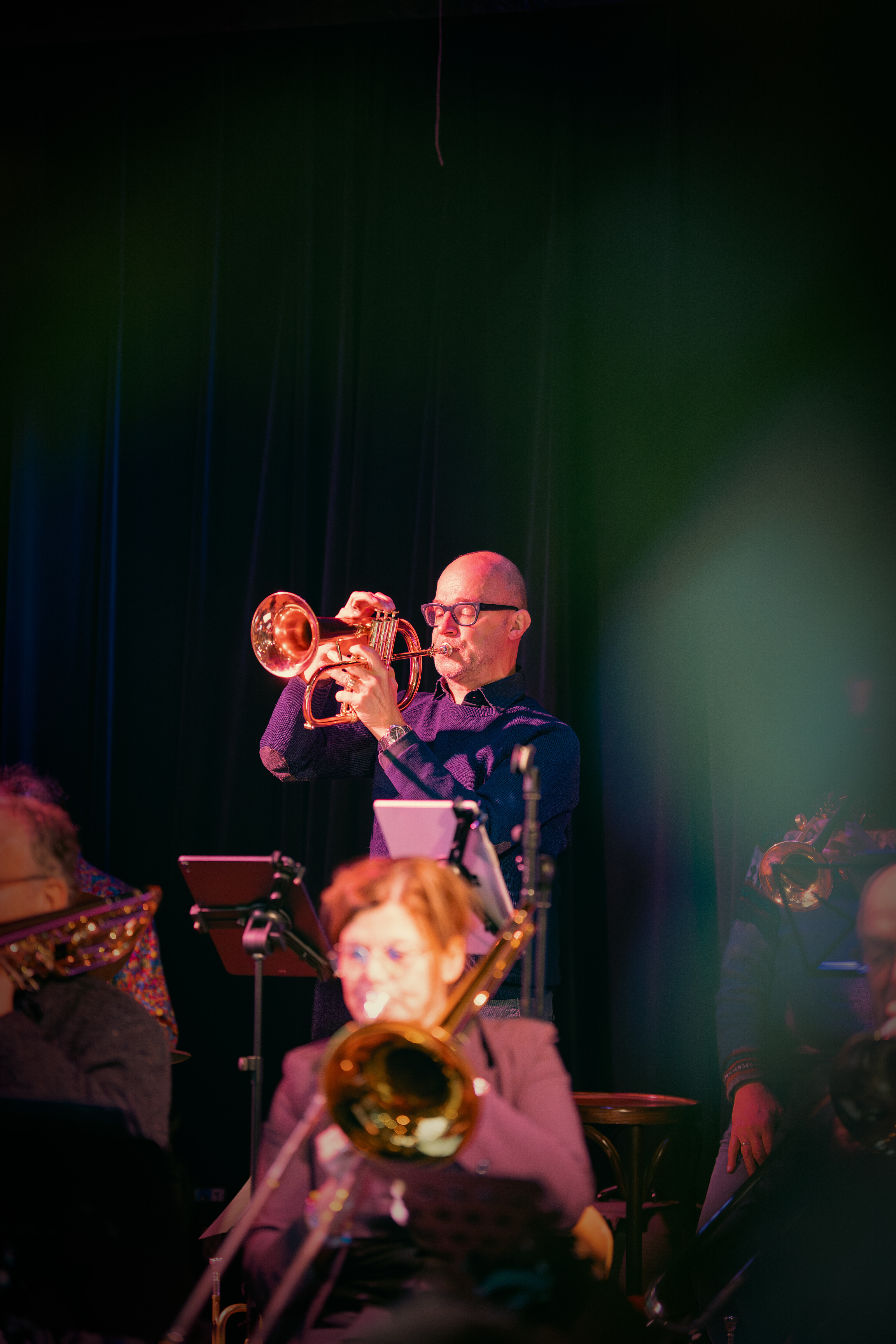 Stadsfabriek Alkmaar — 2024 01 06 Burn Brigade Big Band — 0048 — Foto 00040