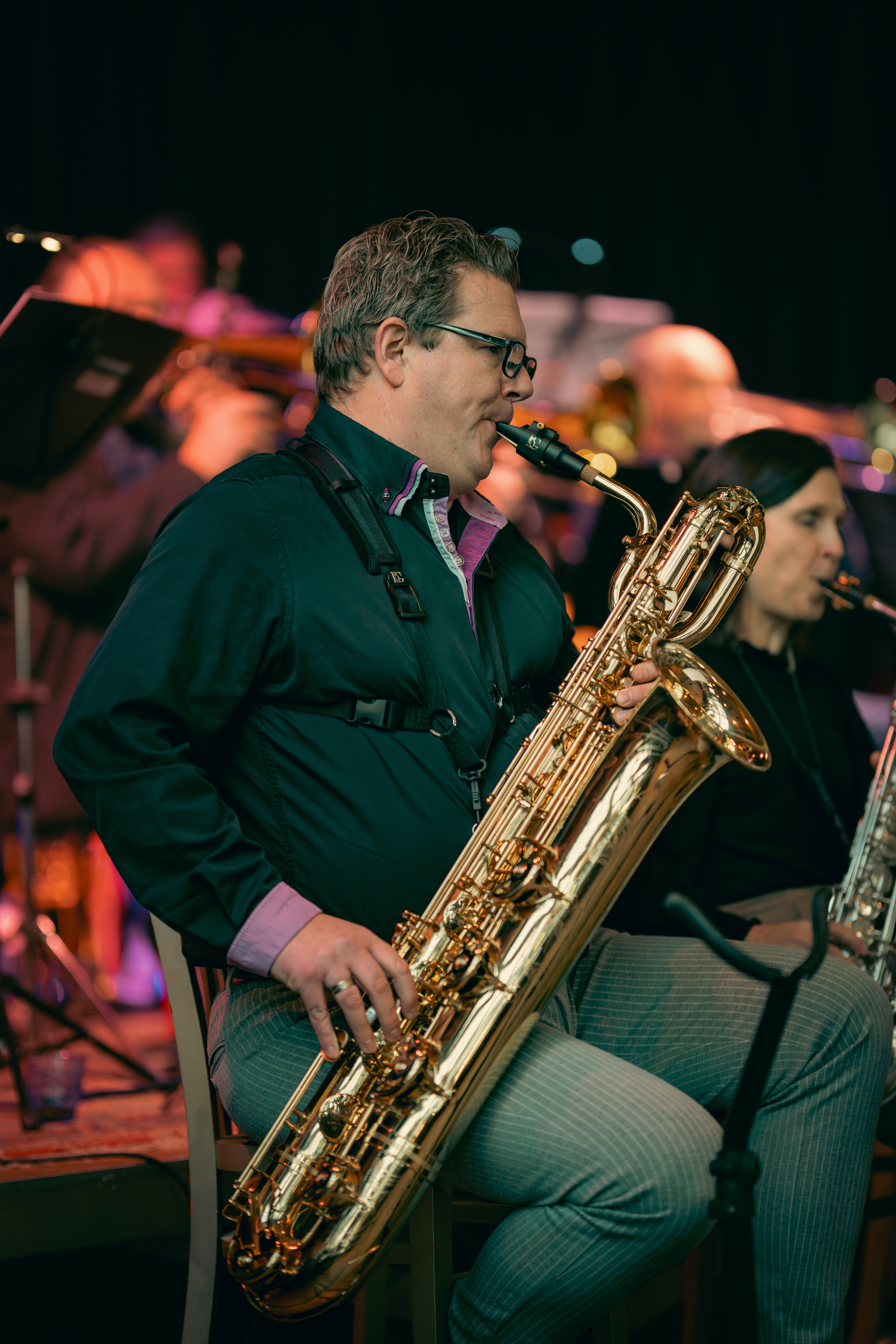 Stadsfabriek Alkmaar — 2024 01 06 Burn Brigade Big Band — 0084 — Foto 00136