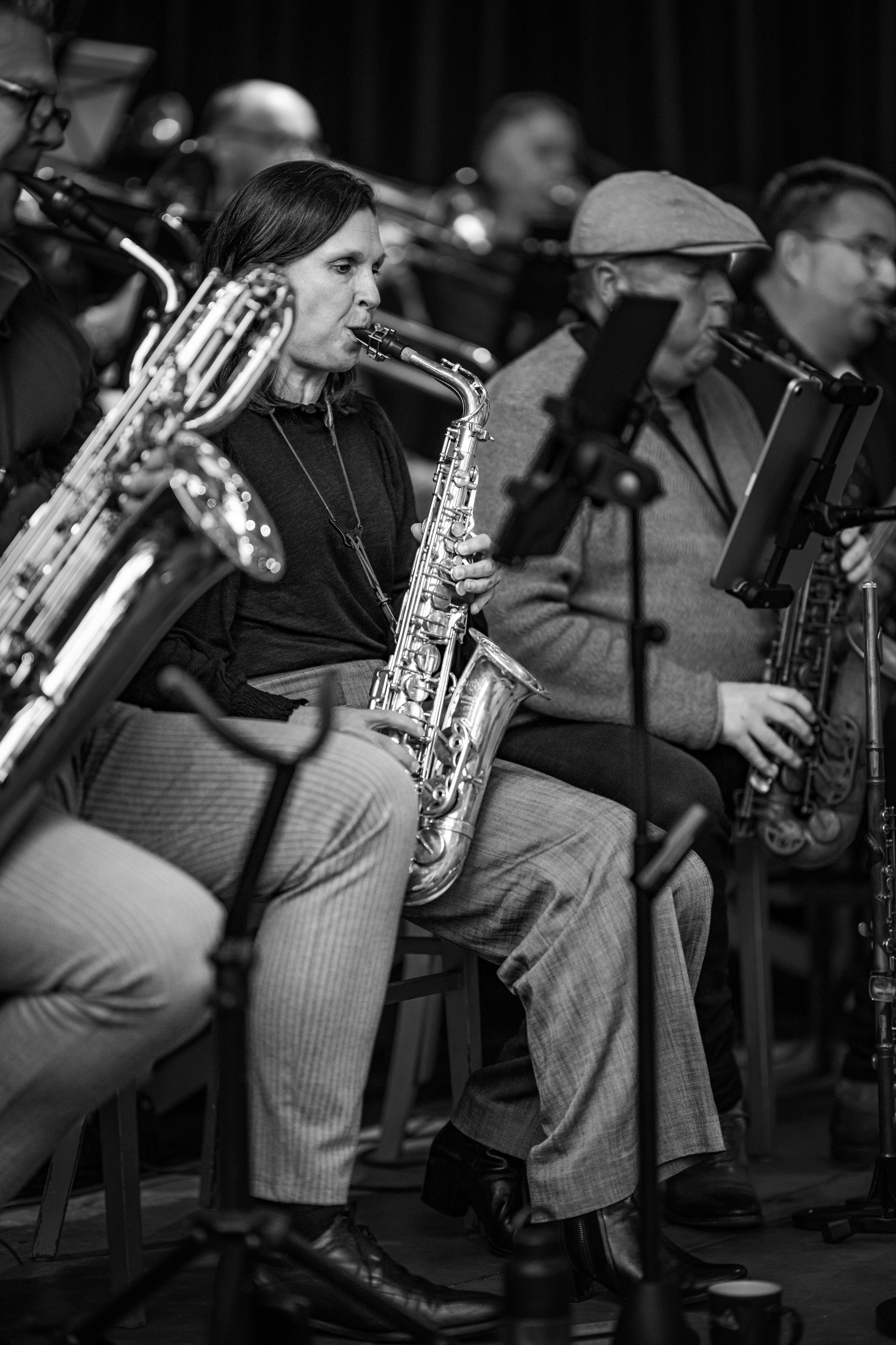 Stadsfabriek Alkmaar — 2024 01 06 Burn Brigade Big Band — 0087 — Foto 00108