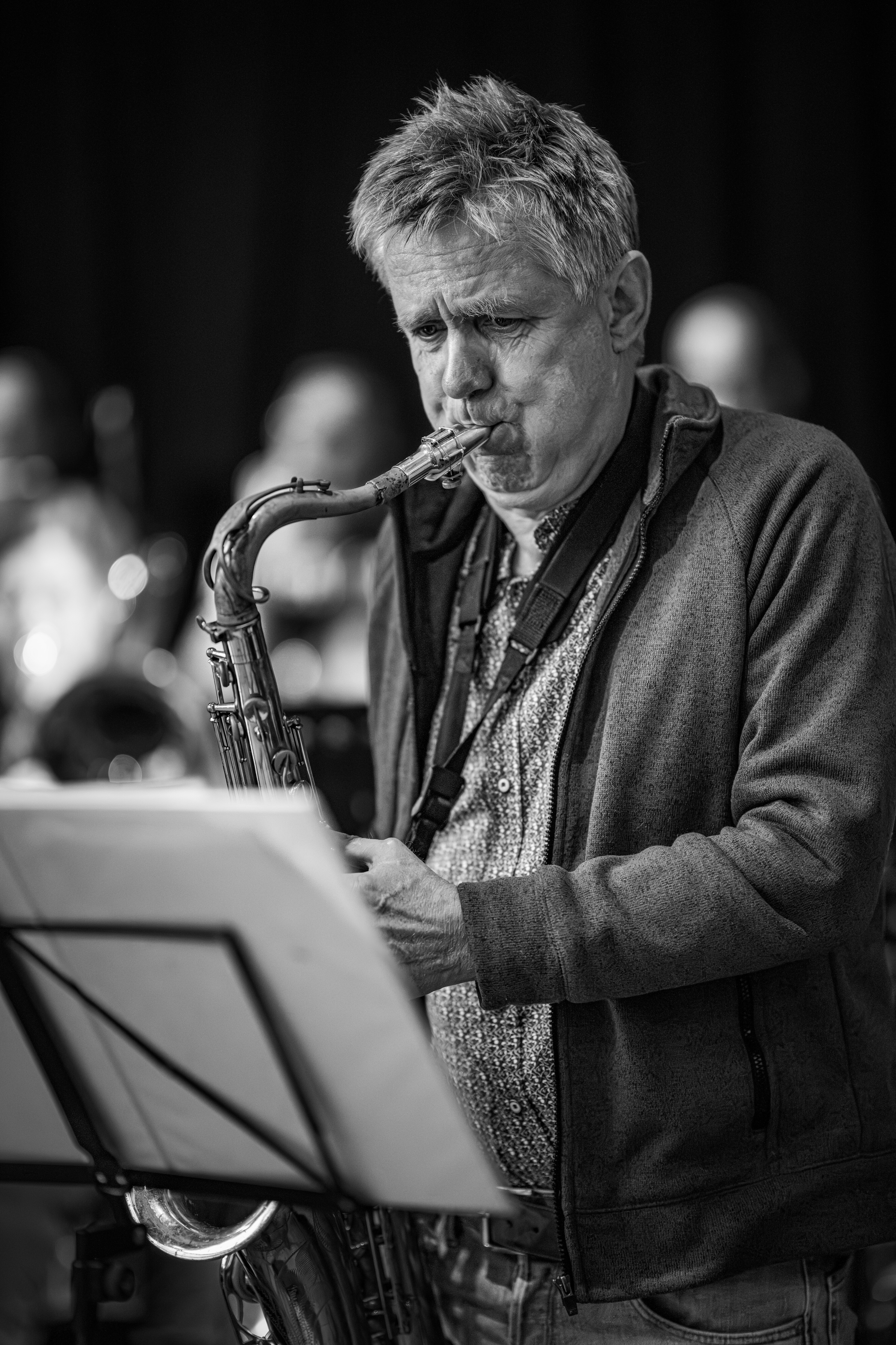 Stadsfabriek Alkmaar — 2024 01 06 Burn Brigade Big Band — view — 0003 — Foto 00077