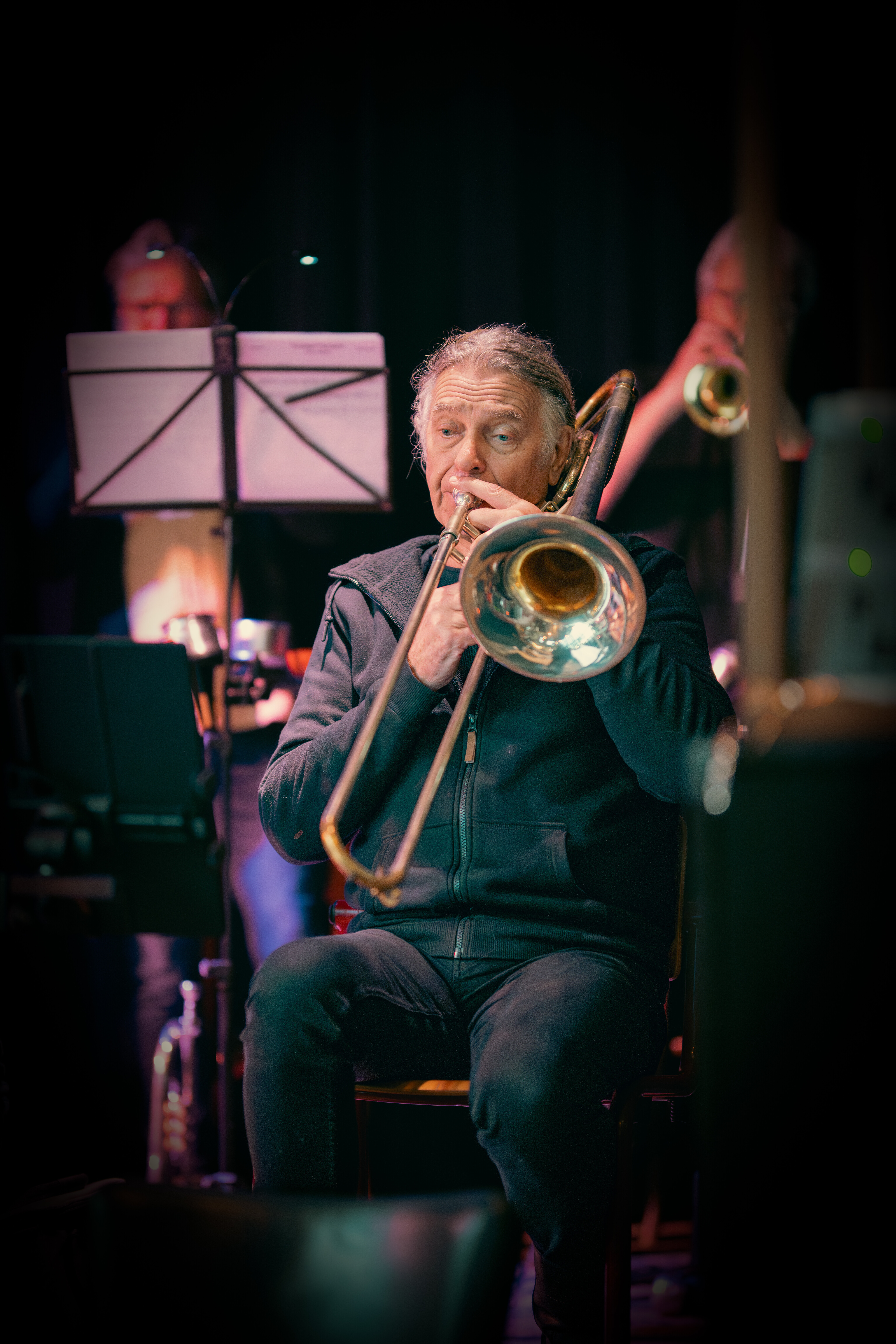 Stadsfabriek Alkmaar — 2024 01 06 Burn Brigade Big Band — view — 0005 — Foto 00091